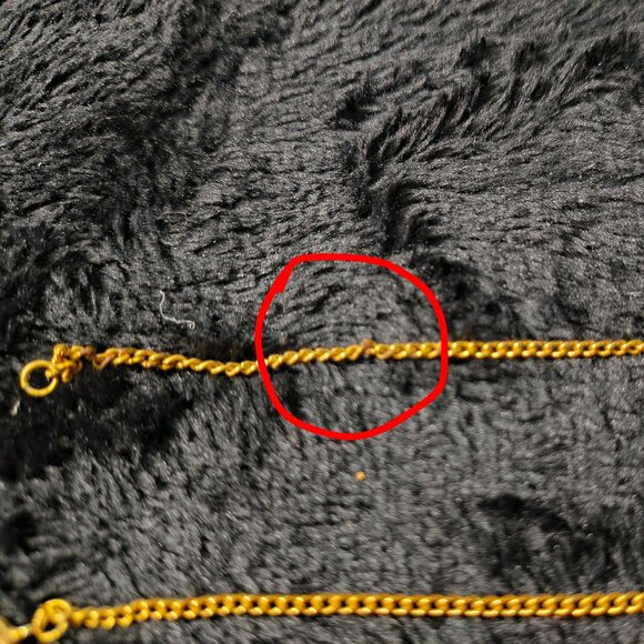 Unique Fruit and Veggie with Face Goldtone Necklaces (330) - Picture 7 of 7